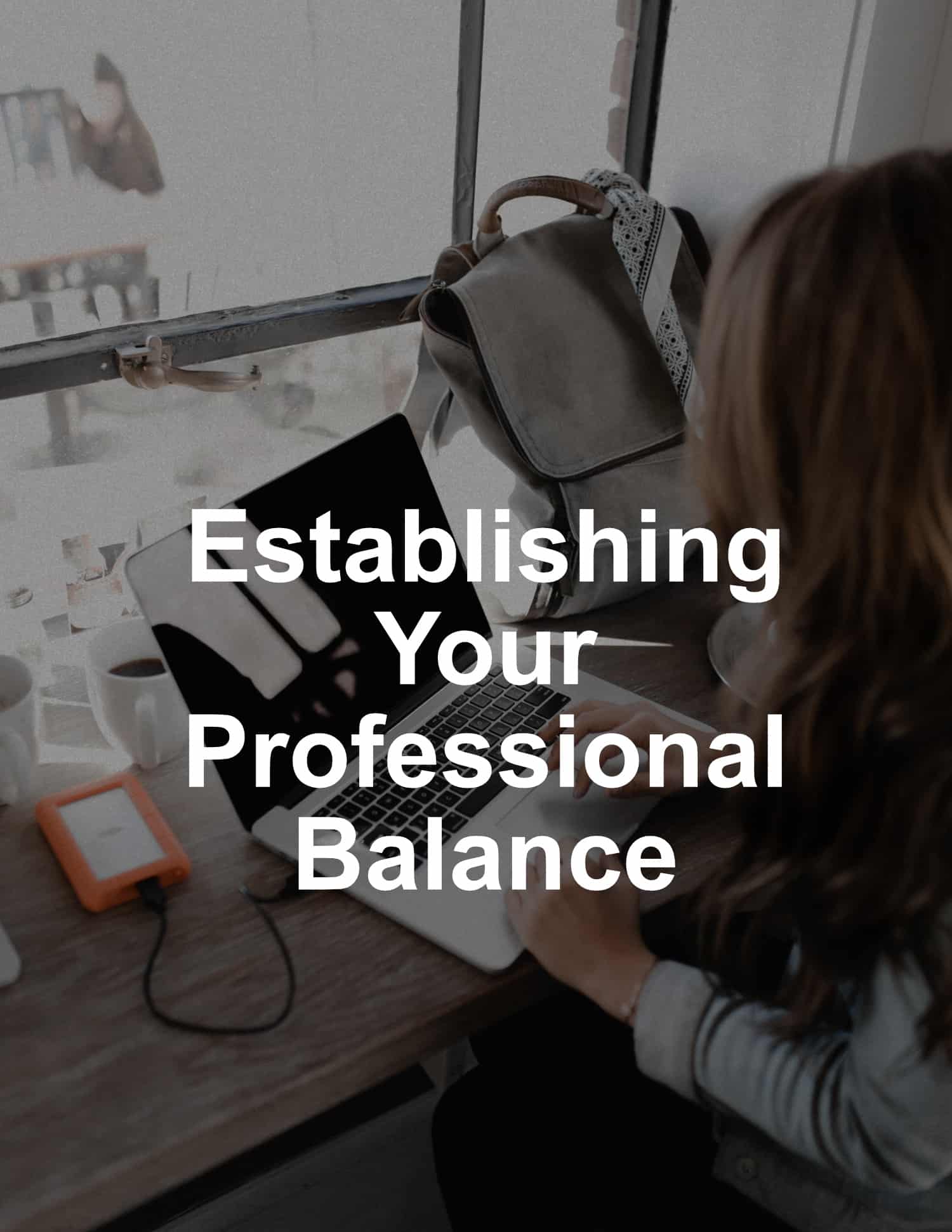 Establishing Your Professional Balance Booklet